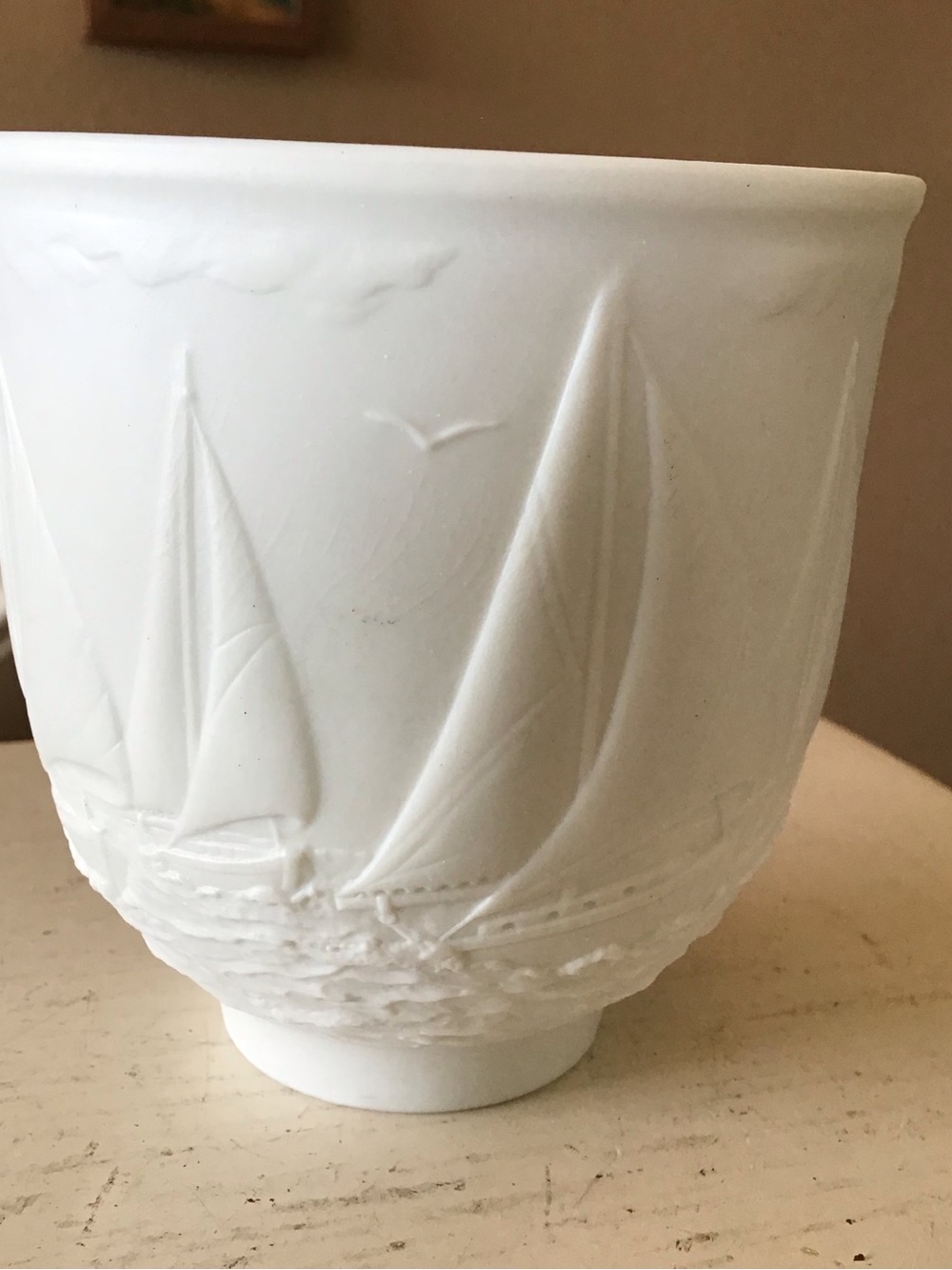 Vintage 1997 Lladro Collectors Society Sailing the Seas Votive Candle Holder - Picture 3 of 6